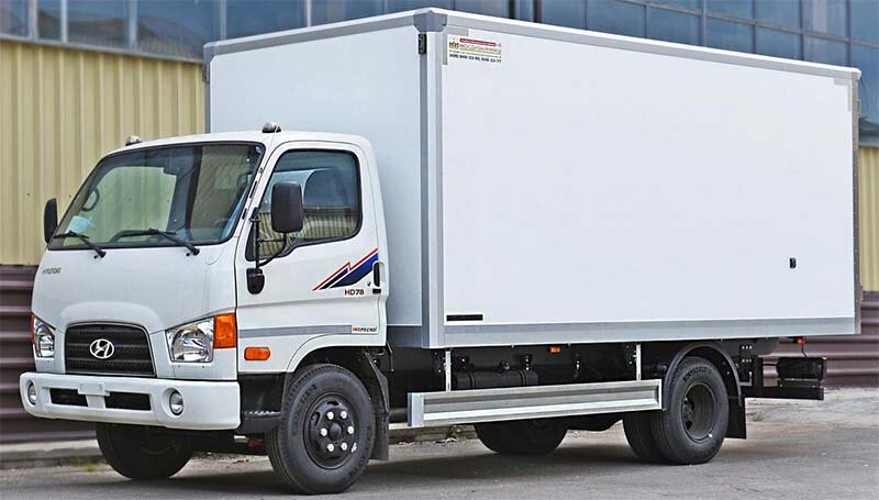 Корейский грузовик Фургон Hyundai 